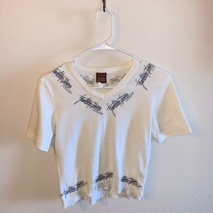 Jean Paul Gaultier Embroidered Tee